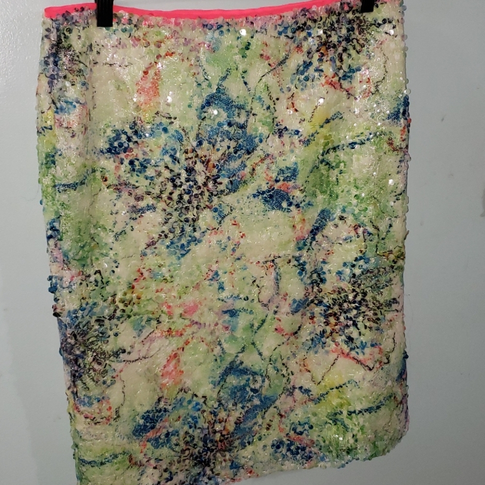 Elie Tahari glitzy skirt